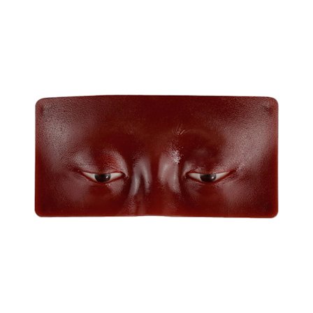 Silikoninen meikkiharjoittelulauta Kasvot 3D-malli Bioninen silmän iho Meikki Ripsien kasvomaalaus aloittelijoille Kosmetologi