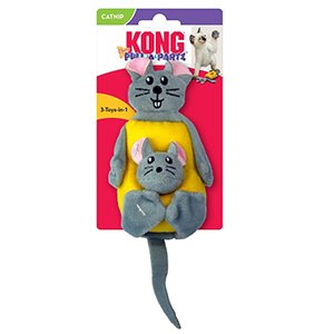 KONG Pull-A-Partz Cheezy, Kattleksaker