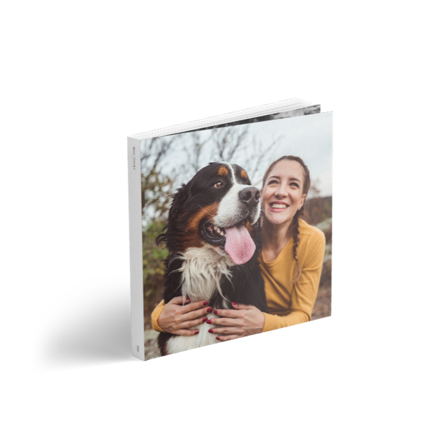 Square Medium fotobok med mjuk inlaga