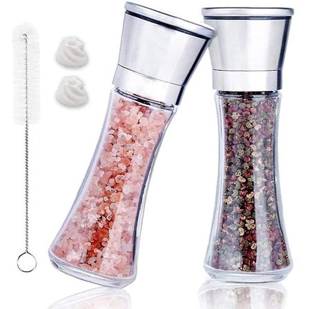 Salt- och pepparkvarn 2-delat kryddkvarn Salt- och pepparkvarn