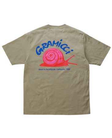 Gramicci Snail Tee Khaki