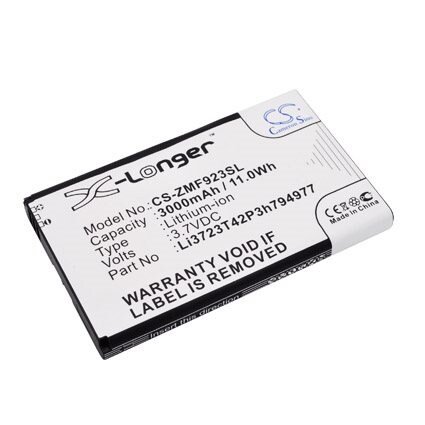 Batteri til hotspot til ZTE MF923, VELOCITY