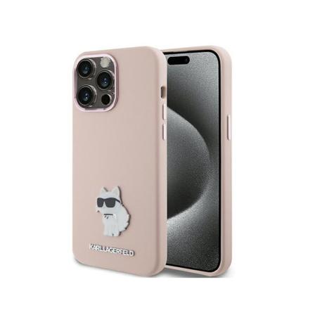 Karl Lagerfeld Choupette Silikonskal till iPhone 15 Pro Max - R