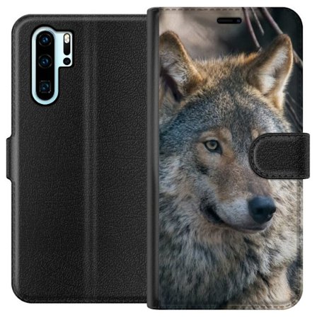 Kompatibelt Plånboksfodral till Huawei Huawei P30 Pro Varg