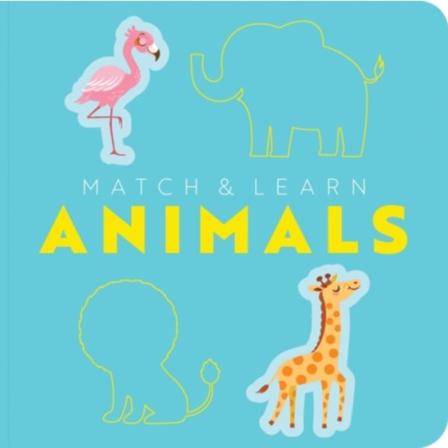 Match and Learn: Animals (bok, board book, eng)
