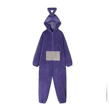 Hjem 4 farver Teletubbies Cosplay til voksne sjove Tinky Winky Anime Dipsy Laa-Laa Po bløde lange ærmer stykke pyjamas kostume