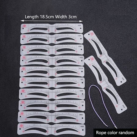 Ögonbrynsstencil Grooming Shaper Mall 1 1 1