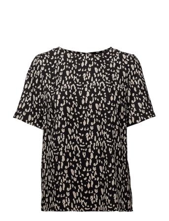 Slfleola Ss Top B Black Selected Femme