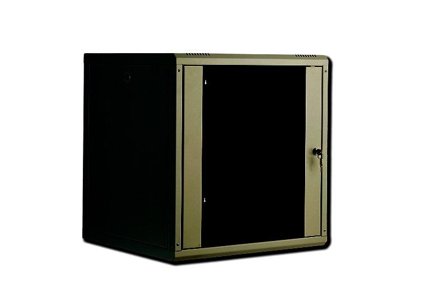 Digitus 16U Wall Mounting Cabinet 820x600x450 mm. Black Factory Sealed