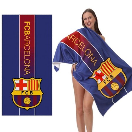 70x140cm Club Barcelona PyyheImukykyinen kylpypyyheMikrokuituMukava nopeasti kuivuva pyyhe