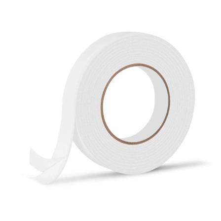 5 ruller selvklebende tape Dobbeltsidig skumtape Multifunksjonell EVA-skumtape Enkel å bruke for skolekontor og hjemme 24mm