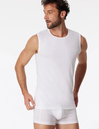 Schiesser Tank Top - White - S