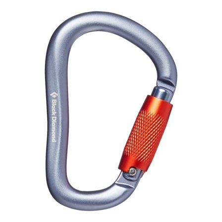 Black Diamond RockLock Twistlock Carabiner Mountaineering equipment Grey OneSize