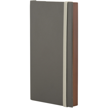 Kvittohållare Läder Securit Grå 18,4x10,4cm