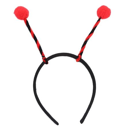 Bi-antenne pandebånd snegl, myre, insekt kostume rekvisitter med plys pom-pom bopper