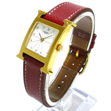 Hermès Vintage Pre-owned Stainless Steel watches , Bruin , unisex , Maat: ONE Size Vintage Horloges
