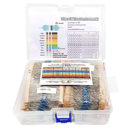 3120 st Resistor Kit Resistor Sortiment Kit Metallfilm