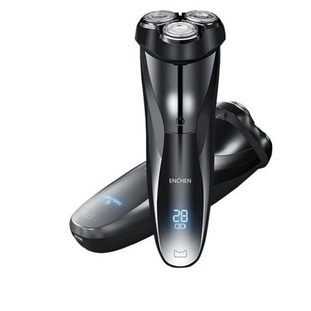 Blackstone 3D Elektrisk Rakapparat Rakapparat För Män IPX7 Vattentät Våt & Dry Dual Use LCD Display Ansikte Skägg Rakning Rakhyvel