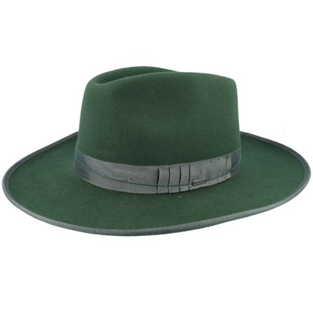 Brixton - Green - western - Hat - Reno Fedora Moss Western - Hatstore