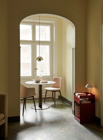 Flowerpot VP1 taklampe Ø23 - messing