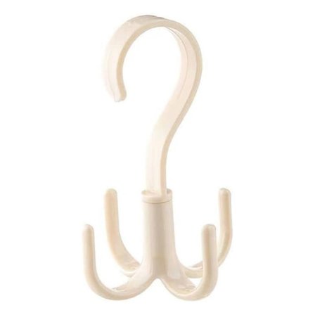 Garderobshängare, 360 graders rotation, platsbesparande, för upphängning av halsdukar, slipsar, bälten