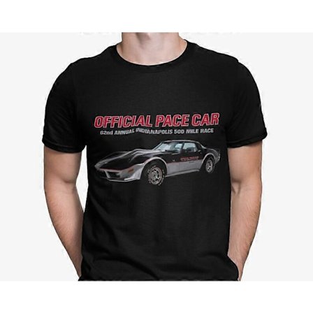 1978 Corvette C3 Indianapolis 500 Pace Car Kortærmet Unisex T-Shirt-Ngy279[HK]