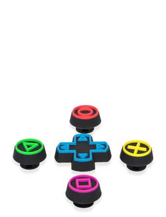 Crocs Game Controller 5 Pack - Multi/patterned - ONE SIZE