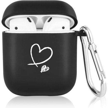 IC-fodral kompatibelt med AirPods 1 & 2, Mjukt Silikon Sött