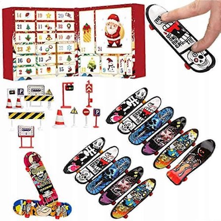 Adventskalender Fingerboard Fingerbrett