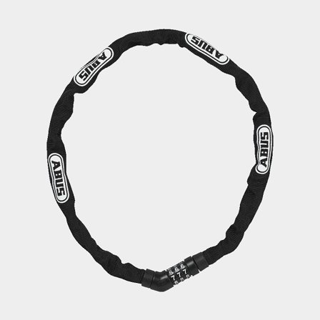 Kettingslot met code / combinatieslot ABUS Steel-O-Chain 4804C, 75 cm, Ø4 mm, zwart