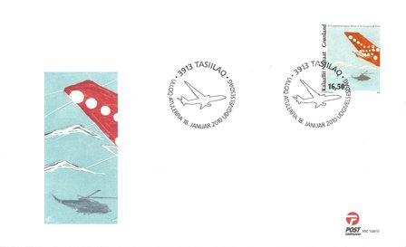 Grønland - Air Greenland - Førstedagskuvert