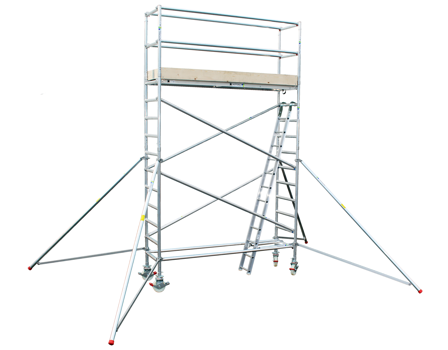 Skeppshultstegen 283-223 Rullställning 2450 x 750 mm 3,2 meter, Stegar & ställningar