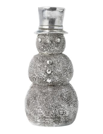 Serafina Dekoration Snemand Home Decoration Christmas Decoration Christmas Accessories Silver Lene Bjerre