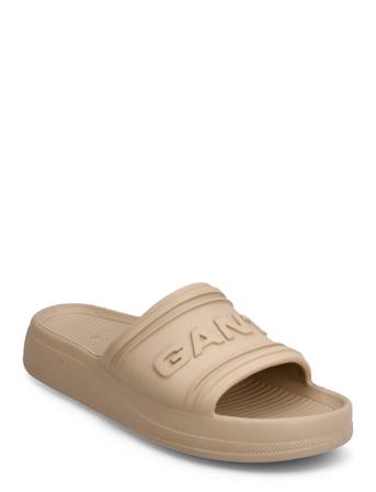 Jaxter Sport Sandal Shoes Summer Shoes Pool Sliders Beige GANT*Betinget Tilbud