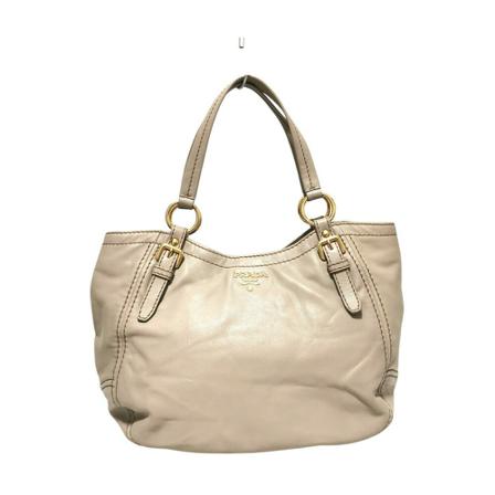 Prada Vintage, Tote Bags Beige, Dames, Maat:ONE Size