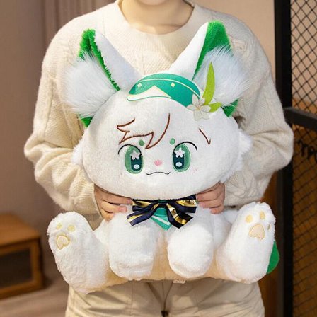 Genshin Impact Venti Cat Barbatos Plyschleksak Pp bomullsfyllning