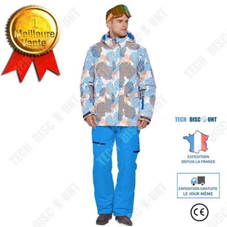 Skiddräkt - TECH DISCOUNT - Modell M - Vattentät - Vindskydd - Fleecefoder