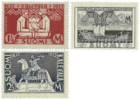 Finland - Lape 191-193 - Postfrisk