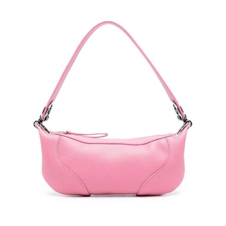 By Far, Shoulder BAG Roze, Dames, Maat:ONE Size,leer