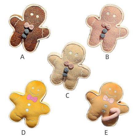 42 cm söt pepparkakor plyschleksak fylld docka present för barn pink