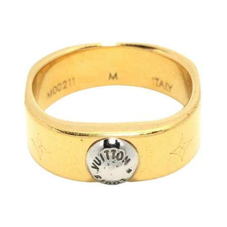 Louis Vuitton Vintage Pre-owned ring gul, Dam Vintage Smycken, Dam, Storlek: ONE SIZE