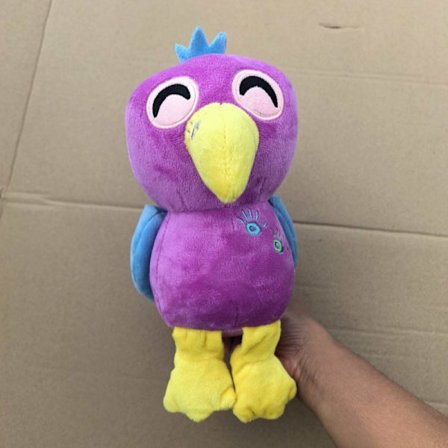 Garten Of Banban Pehmolelu | Söpö Garden of Banban -pelihahmo pehmolelu | Keräiltävä pehmeä nukke lapsille ja faneille *Violetti Opira-lintu