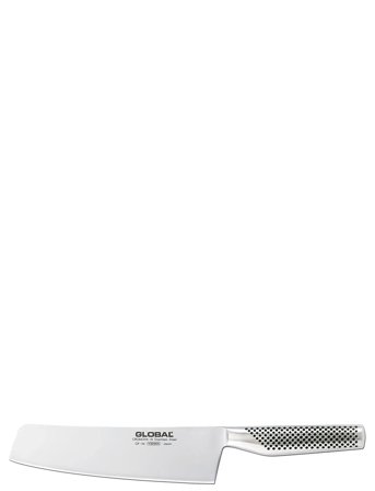 GLOBAL Grøntsagskniv 20 Cm Smedet - Silver - 20 CM
