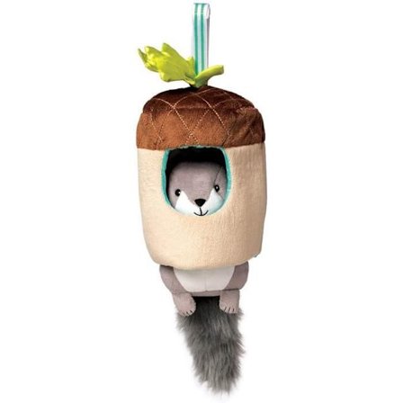 Manhattan Toy Lullaby Sun Pull Musical Toy - Plyschekorre - Vagga - Brun