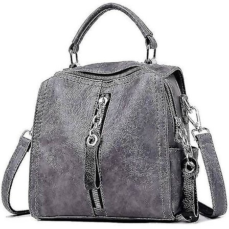 Mini Ryggsekk for Damer i Mykt Skinn, En-Skulder Messenger, Søt Håndveske