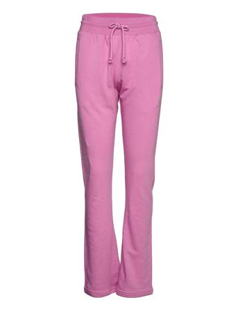 2000 Luxe Open Hem Track Pants W Sweatpants Mjukisbyxor Rosa Adidas Originals