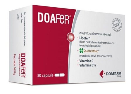 Doafer integratore alimentare 30 capsule