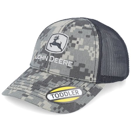 John Deere - Camo trucker Czapka Z Daszkiem - Kids Digi Hat Black/Camouflage Trucker @ Hatstore