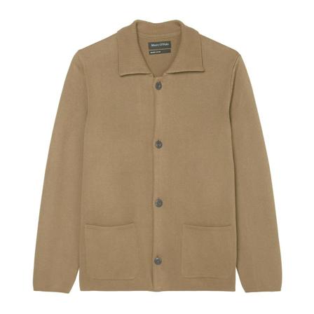 Marc O'Polo Cardigan in a regular fit Brun, Herre Cardigans