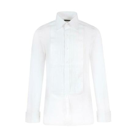 Tom Ford, Casual Shirts Biały, Mężczyzna, Rozmiar: 2XL